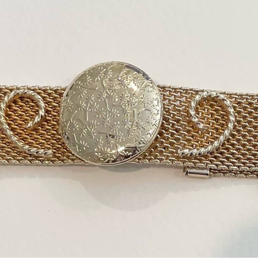 Vintage 1970s Mesh bracelet